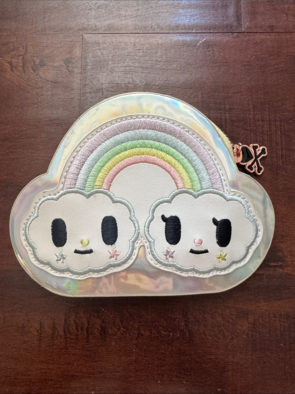Tokidoki - Iridescent Rainbow Cloud small Pouch